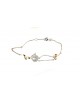 Bracelet Diamant en or Blanc et Rose 18k